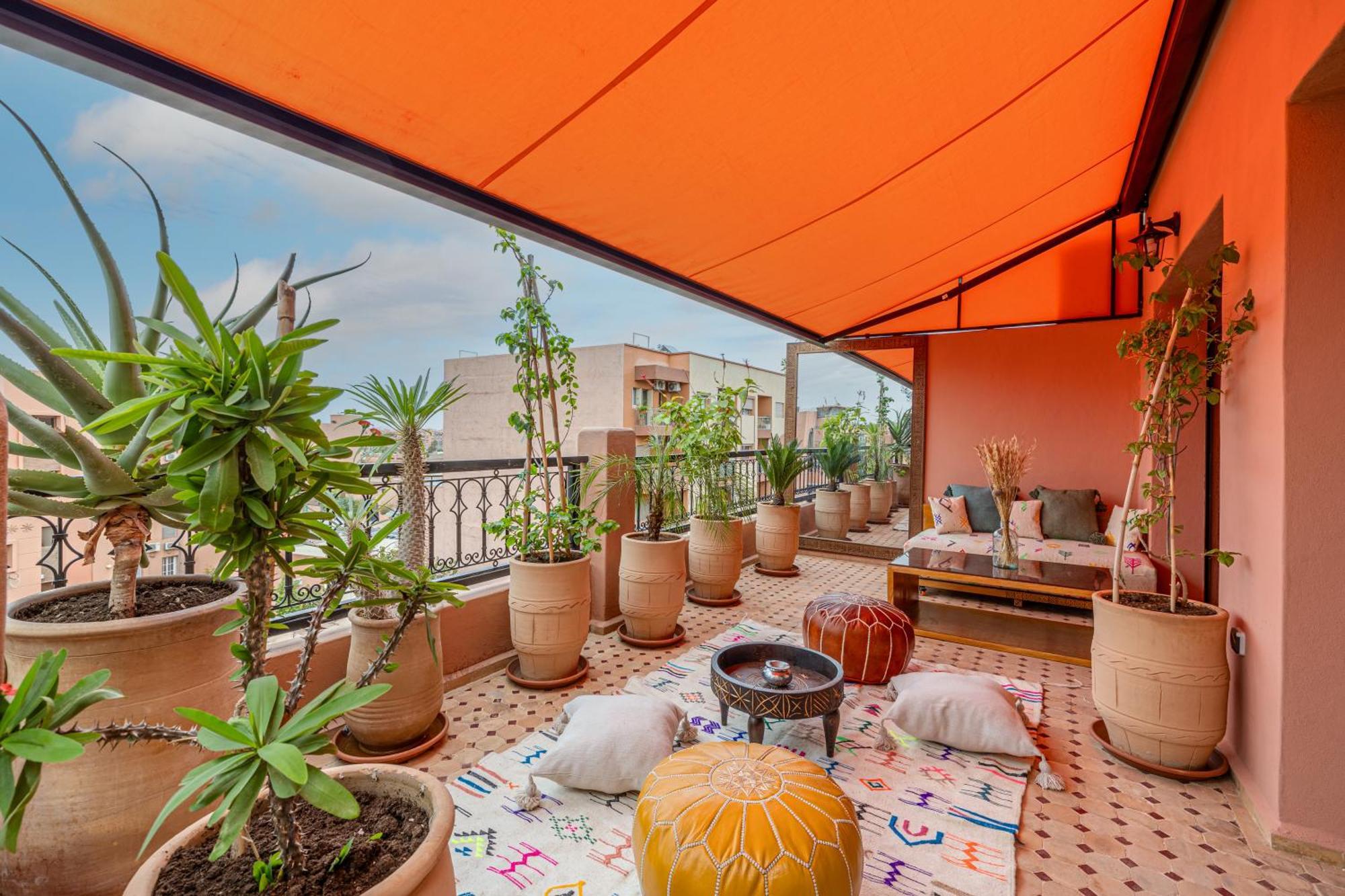 Le Jasmin - Appartement Authentique A Gueliz Marrakesh Esterno foto