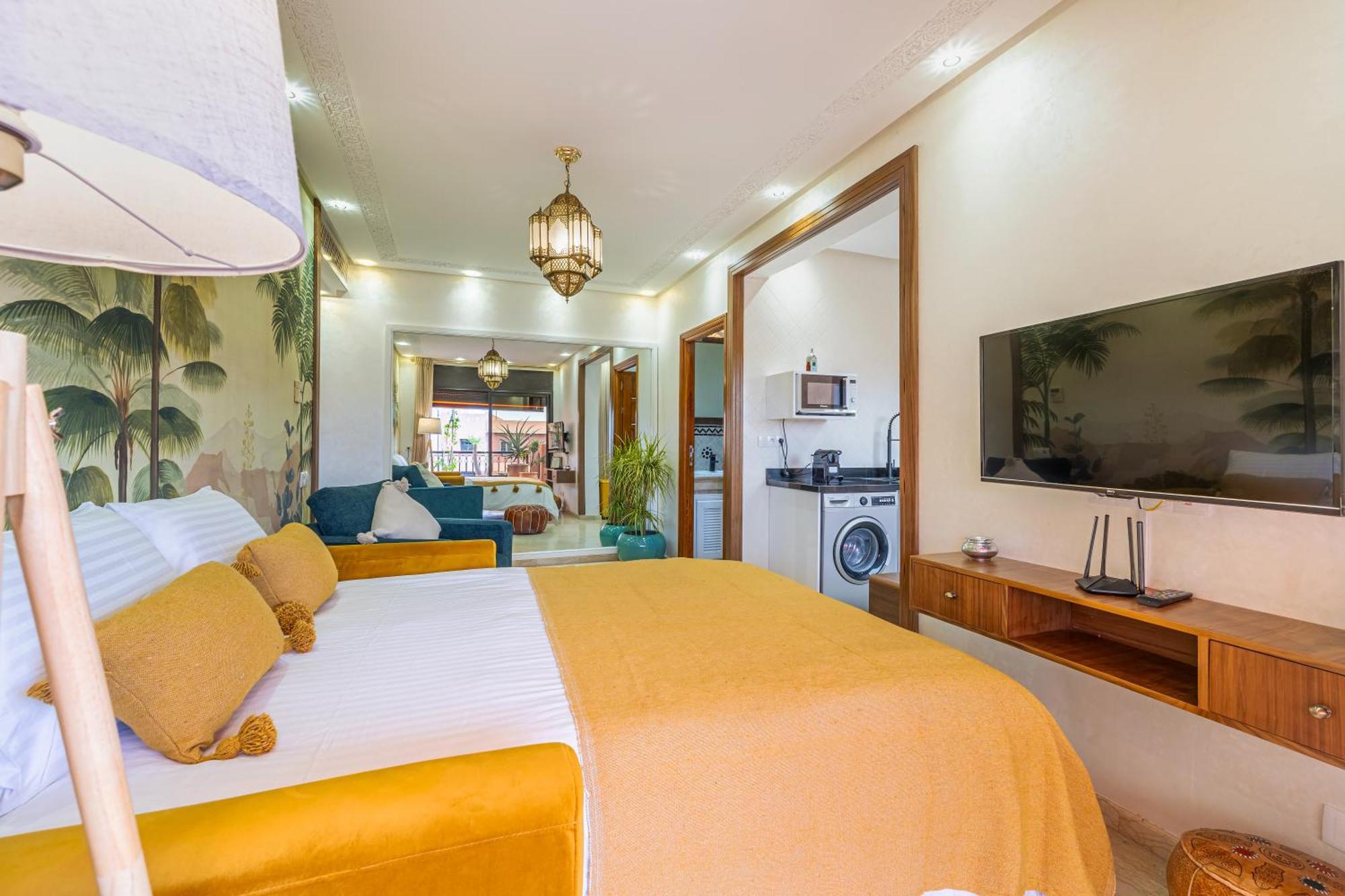 Le Jasmin - Appartement Authentique A Gueliz Marrakesh Esterno foto